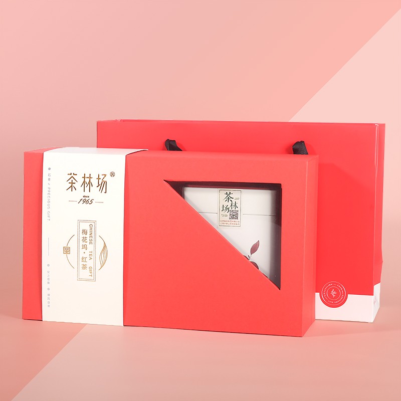 黃山茶林場(chǎng) 明前特級(jí) 梅花塢祁紅毛峰 紅茶 200克禮盒裝